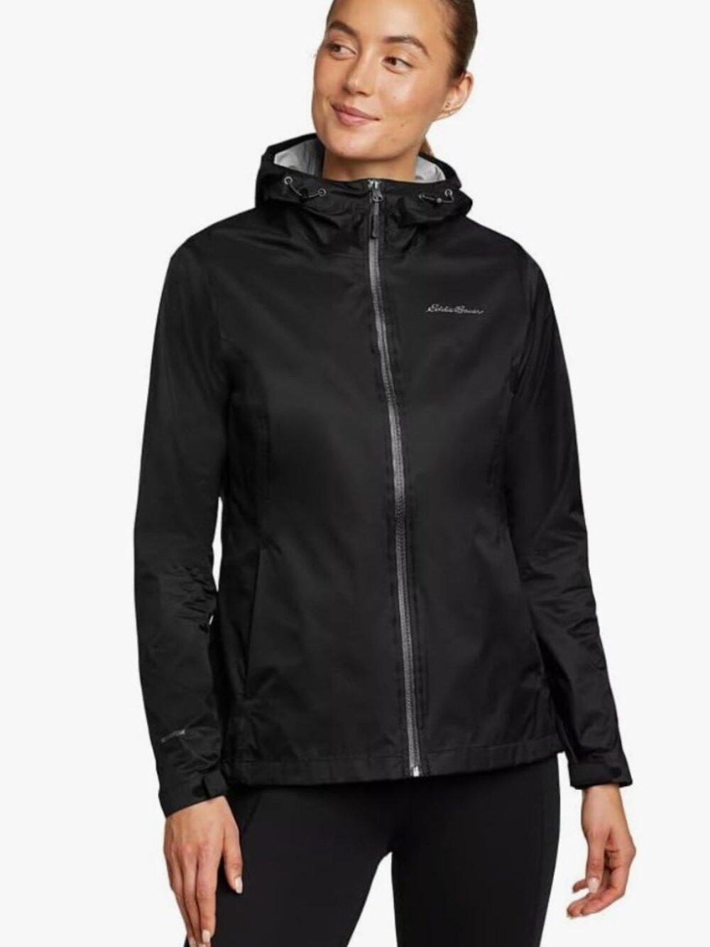 Never worn!  Eddie Bauer Women's Cloud Cap Rain Jacket